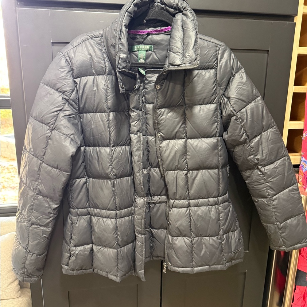 Lauren Ralph Lauren Black Puffer Jacket (fits like medium)